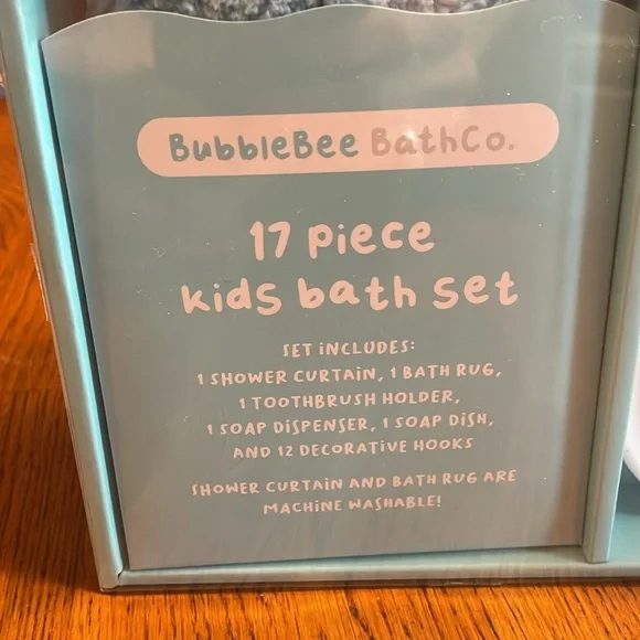 copy 🌸NWT BUMBLE BEE Bath Co 17 piece kids bath set - Picture 2 of 12